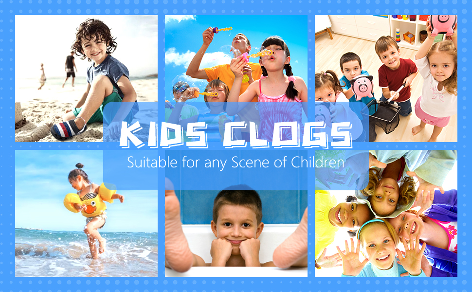 KIDS CLOGS