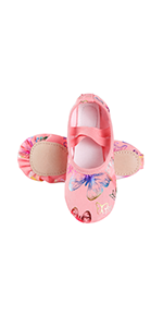 Ballet Shoes for Girls, Split Sole Toddler Ballet Shoes Satin Ballet Slippers for Girls Toddler/Little/Big kid