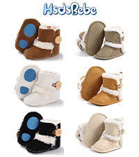 Baby Button Boots