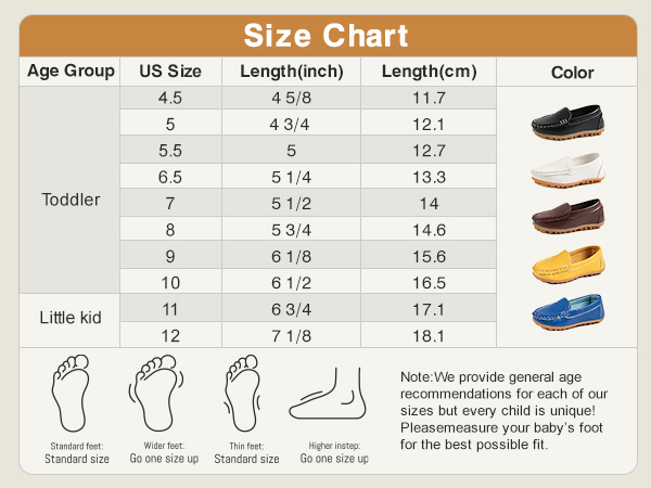 Boys Girls Leather Loafers Slip-On Texture Flats Boat Dress Moccasin Daily Walking Shoes Toddler Kid
