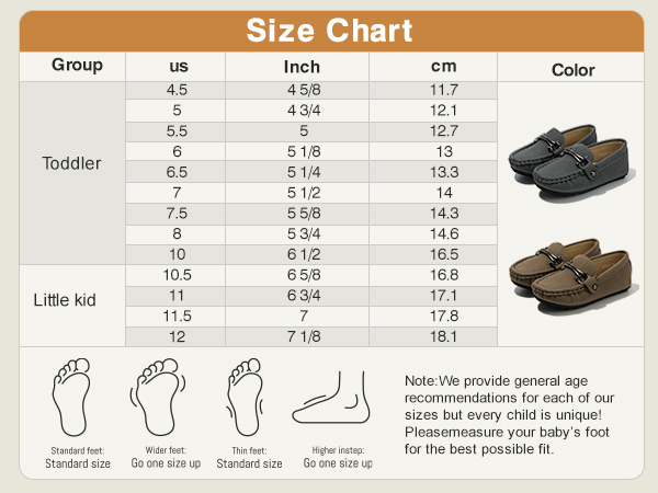 Boys Girls Leather Loafers Slip-On Texture Flats Boat Dress Moccasin Daily Walking Shoes Toddler Kid