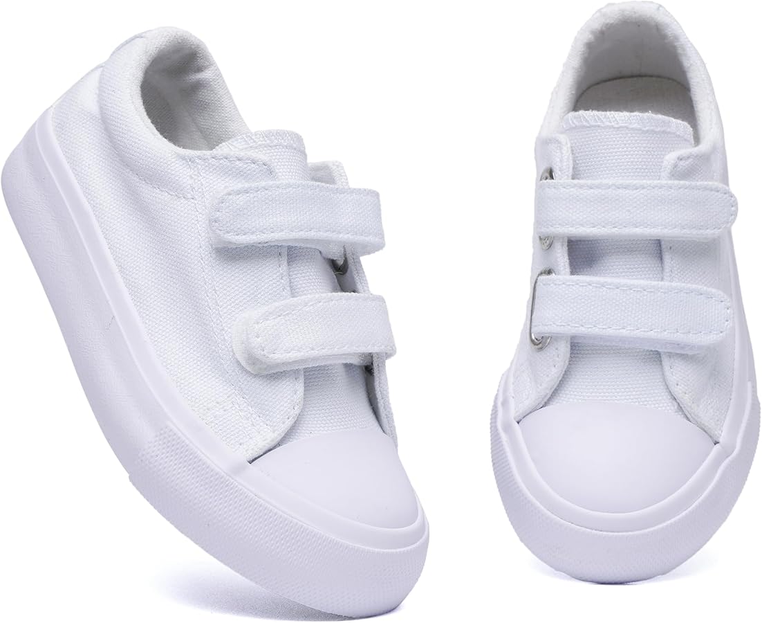 Toddler Sneakers for Boys and Girls, Verlco Toddler Sneakers for Girl and Boys, Non-Slip Shoes for Boys and Girls, Sneakers for Kids Velcro Dual Hook and Loops