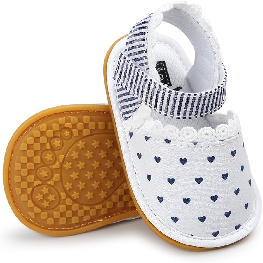 Baby Boys Girls Sandals Rubber Sole Outdoor First Walker Toddler Girls Boys Summer Shoes
