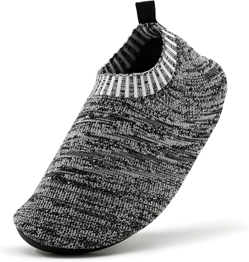 Kids Toddler Slippers Baby House Shoes for Boys Girls Athletic Socks with Indoor Outdoor Lightweight Non-Slip Rubber Sole