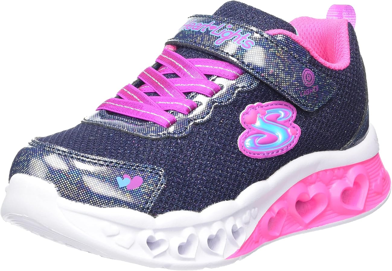 Skechers Unisex-Child Flutter Heart Lights